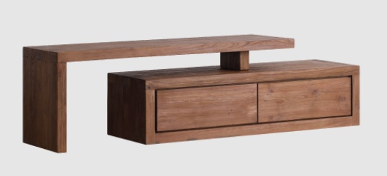 lekk extendable tv cabinet with 2 drawers $13,950 lekk extendable tv cabinet with 2 drawers:圖片 1